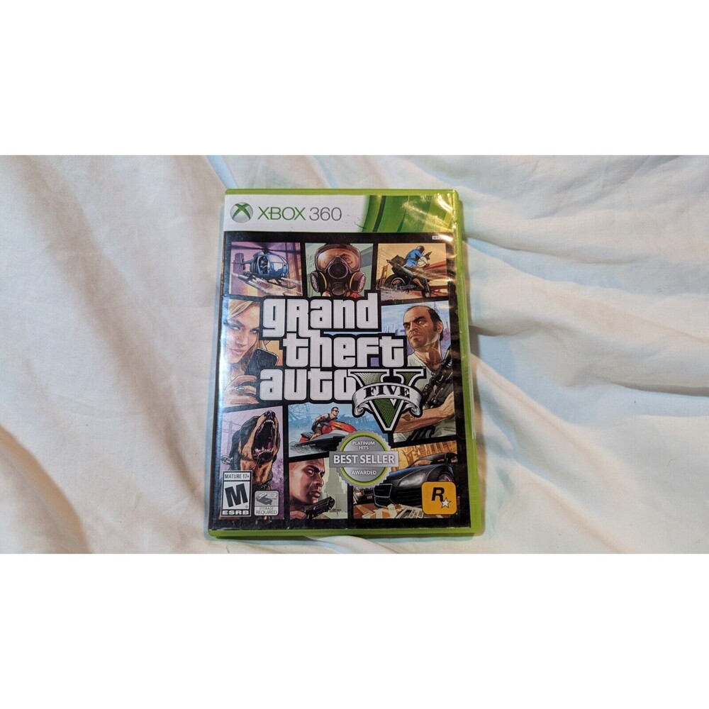 Grand Theft Auto V (Microsoft Xbox 360, 2013) Untested